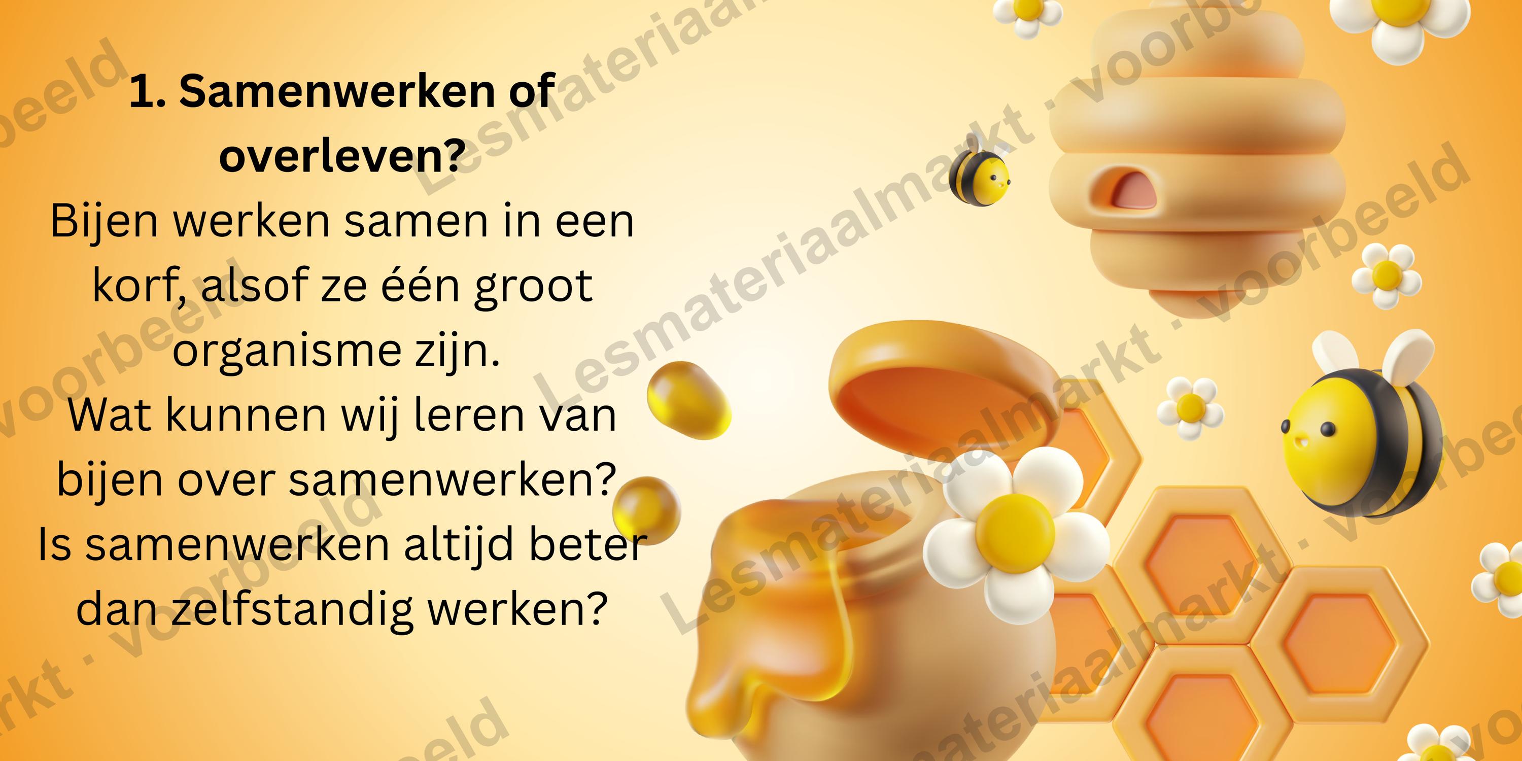 Preview van Filosofie Les -  Bijen