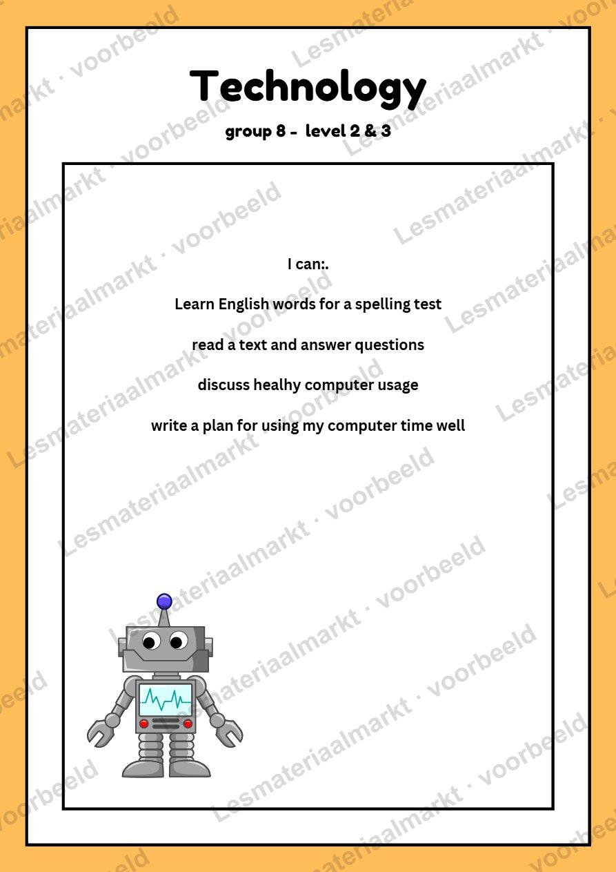 Preview van Technology -  Group 8 -  Level 2 & 3