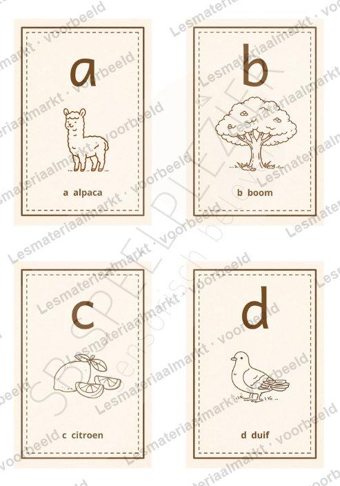Preview 1 van Zoutletter Kaarten Met Spelsuggesties