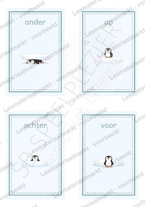 Preview 1 van Pinguin Plaatskaartjes