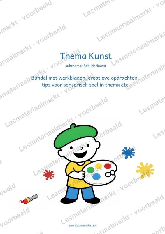 Preview 1 van Themabundel Kunst 25 blz.