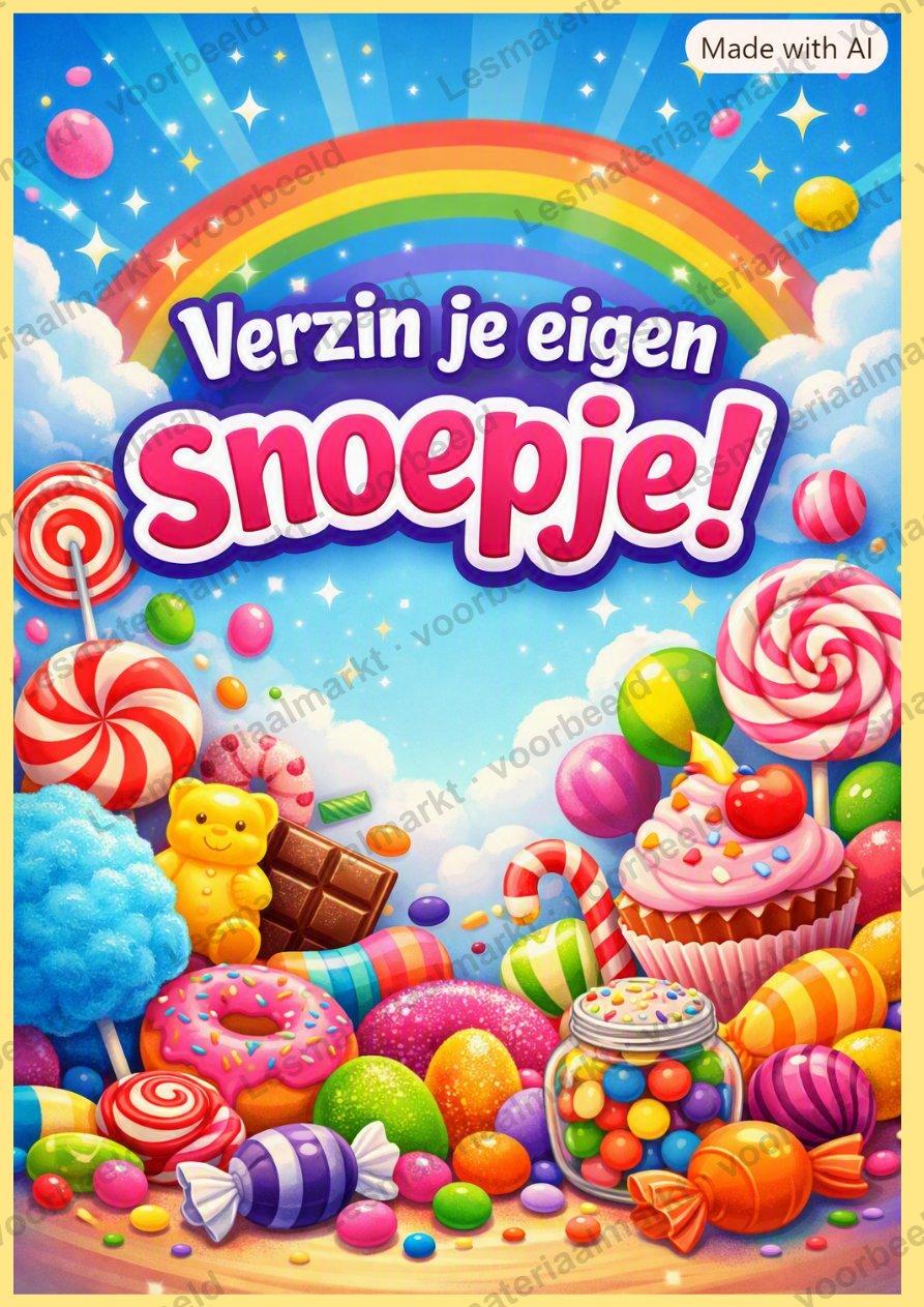 Preview 1 van Grp 6  Verzin Je Eigen Snoepje werboek