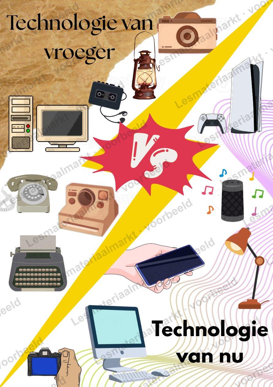 Preview van Technologie Door de Tijd – Onderzoek & Ontwerp