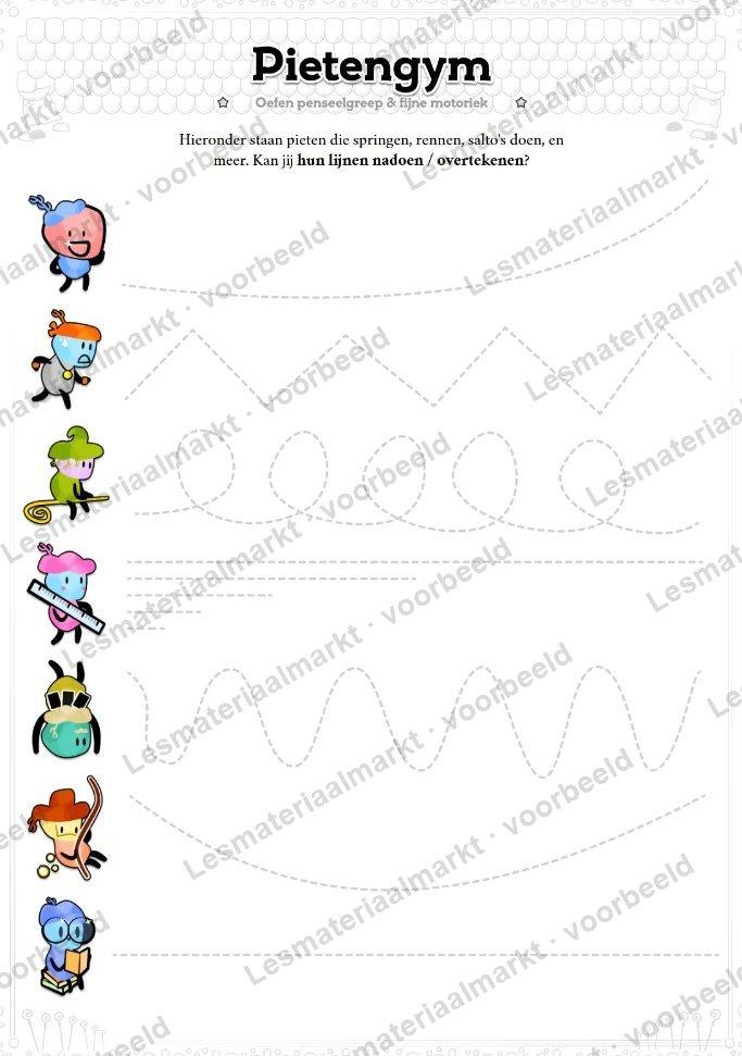 Preview 1 van Sinterklaas Doeboek (Level 1; Kleuterklas tot Groep 3)