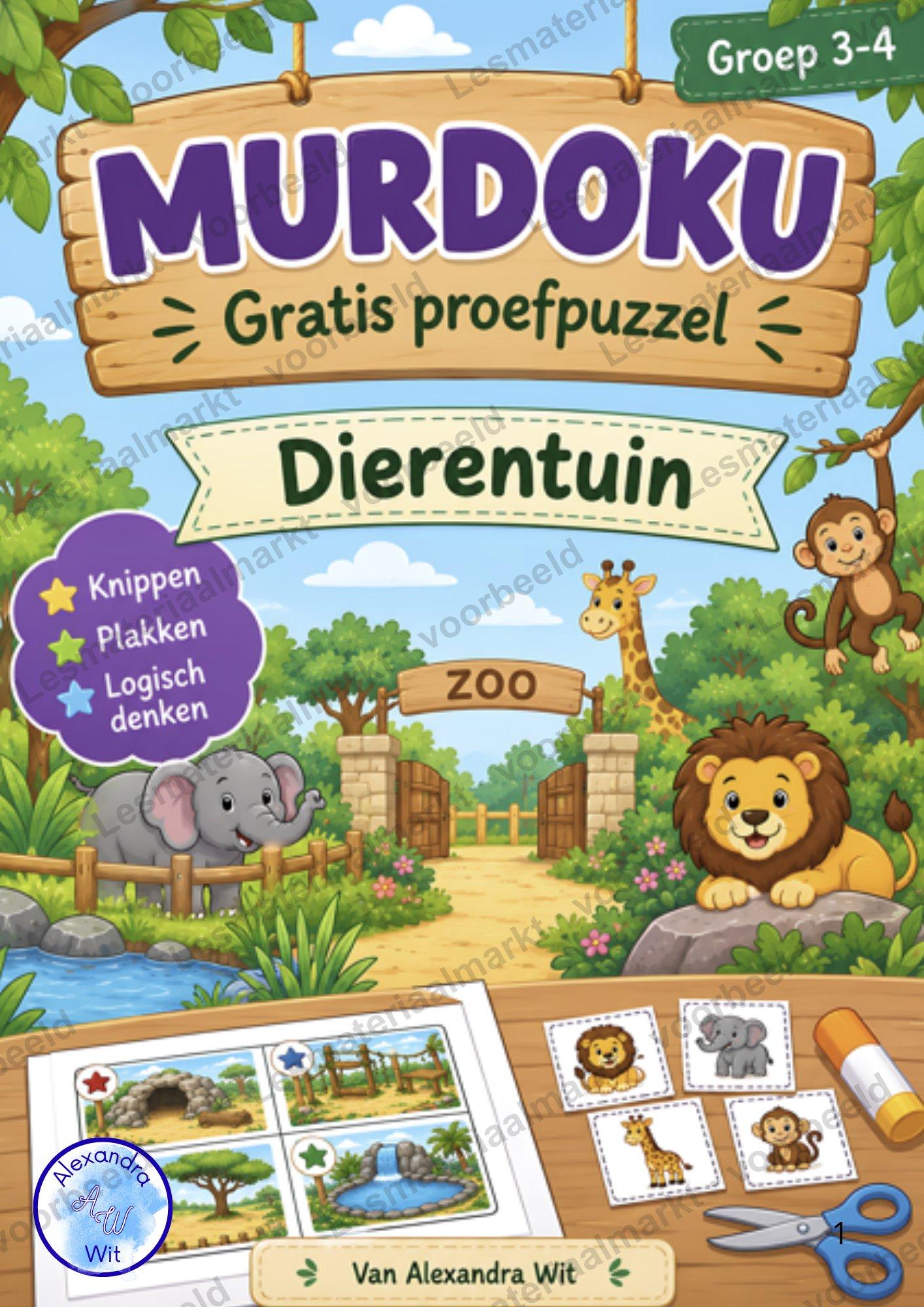 Preview 1 van Murdoku Gratis (groep 3-4)