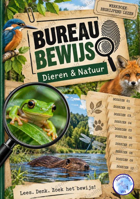 Preview van Begrijpend Lezen: Bureau Bewijs - Dier En Natuur (Groep 6)