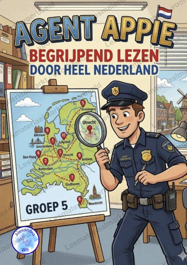 Preview 1 van Begrijpend Lezen - Agent Appie (Groep 5)