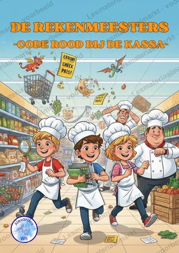 Preview 1 van Rekenmeesters: Code Rood Bij De Kassa (Groep 4-5)