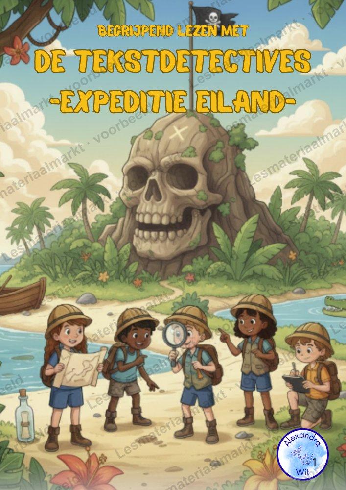 Preview 1 van Tekstdetectives - Expeditie Eiland (groep 4-5)