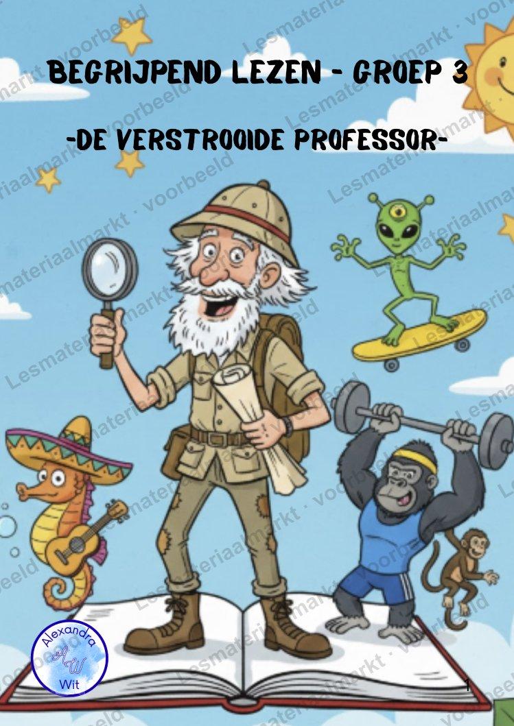 Preview van Begrijpend Lezen - Verstrooide Professor (Groep 3)