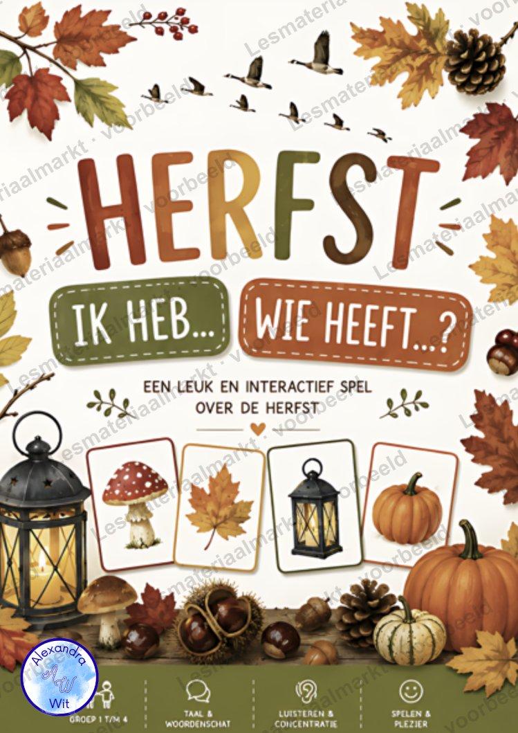 Preview 1 van Ik Heb, Wie Heeft (Herfst) (groep 1 t/m 4)