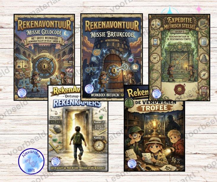 Preview van PAKKET - RekenAvontuur (Groep 6)