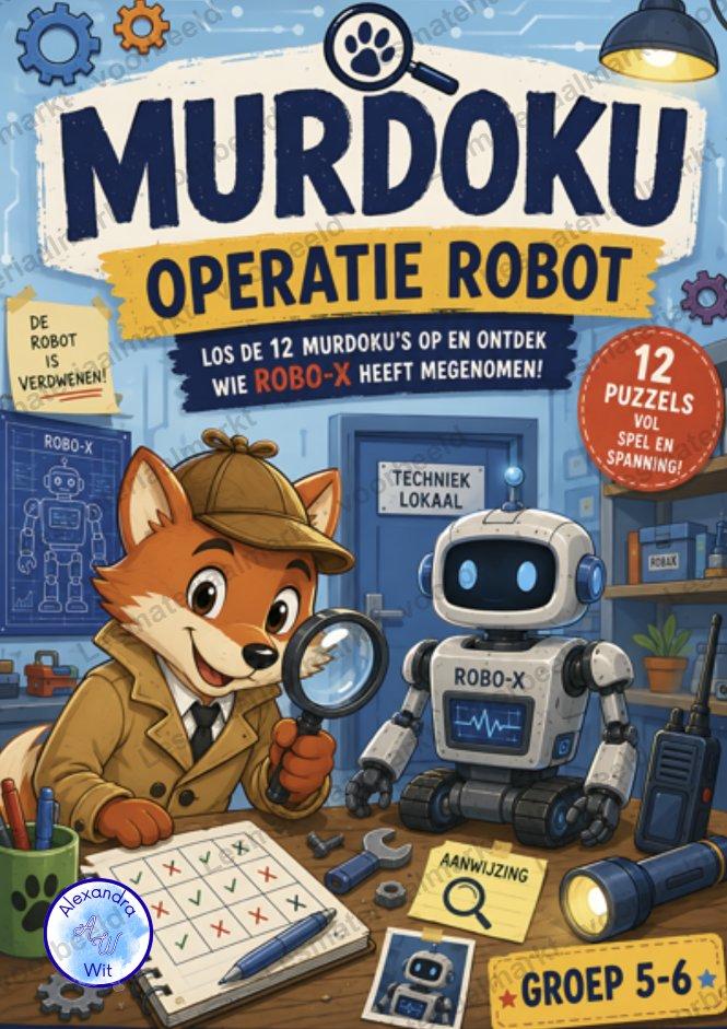Preview 1 van Murdoku Detective  - Operatie Robot (Groep 5-6)