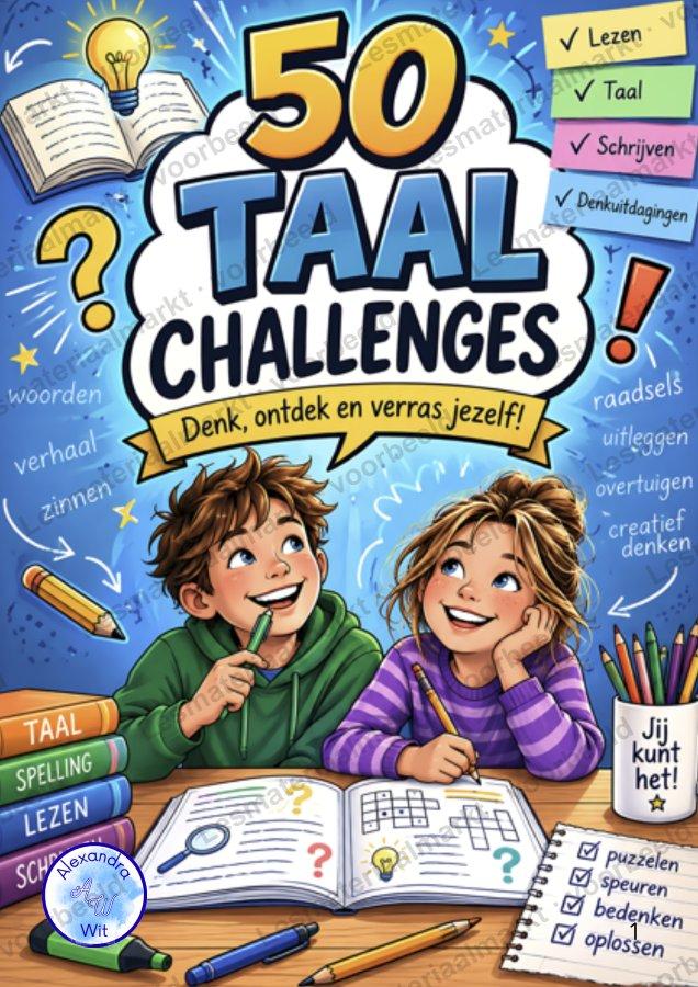 Preview 1 van Taal Challenges (Groep 7-8)