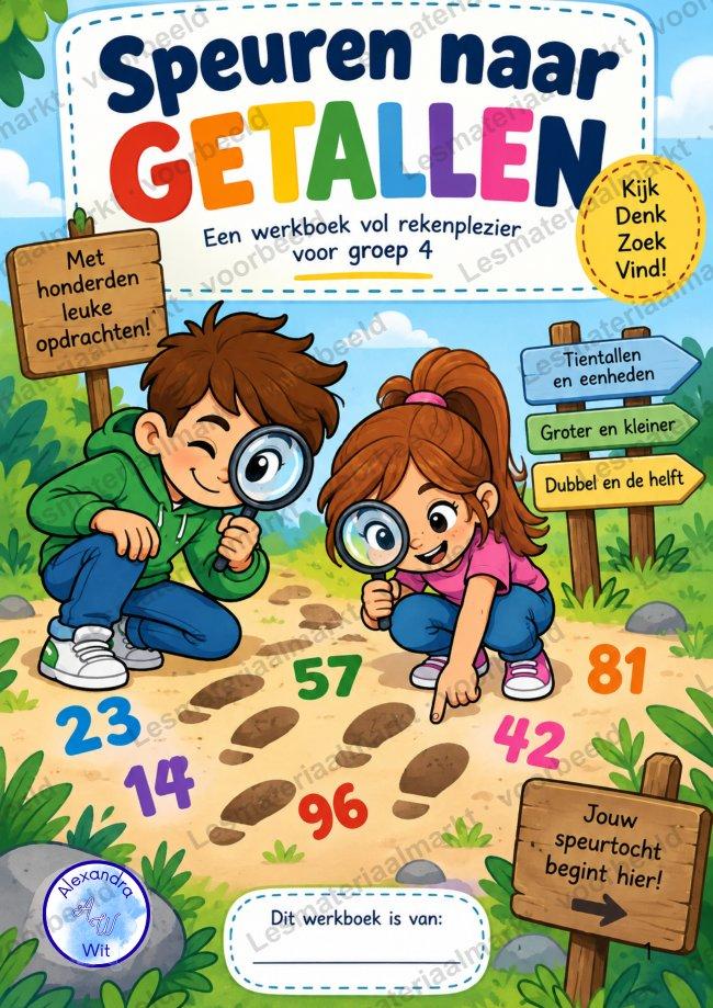 Preview van Speuren Naar Getallen (Groep 4)