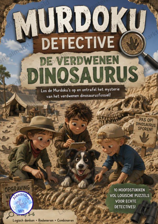 Preview van Murdoku - De Verdwenen Dinosaurus (Groep 5-6)