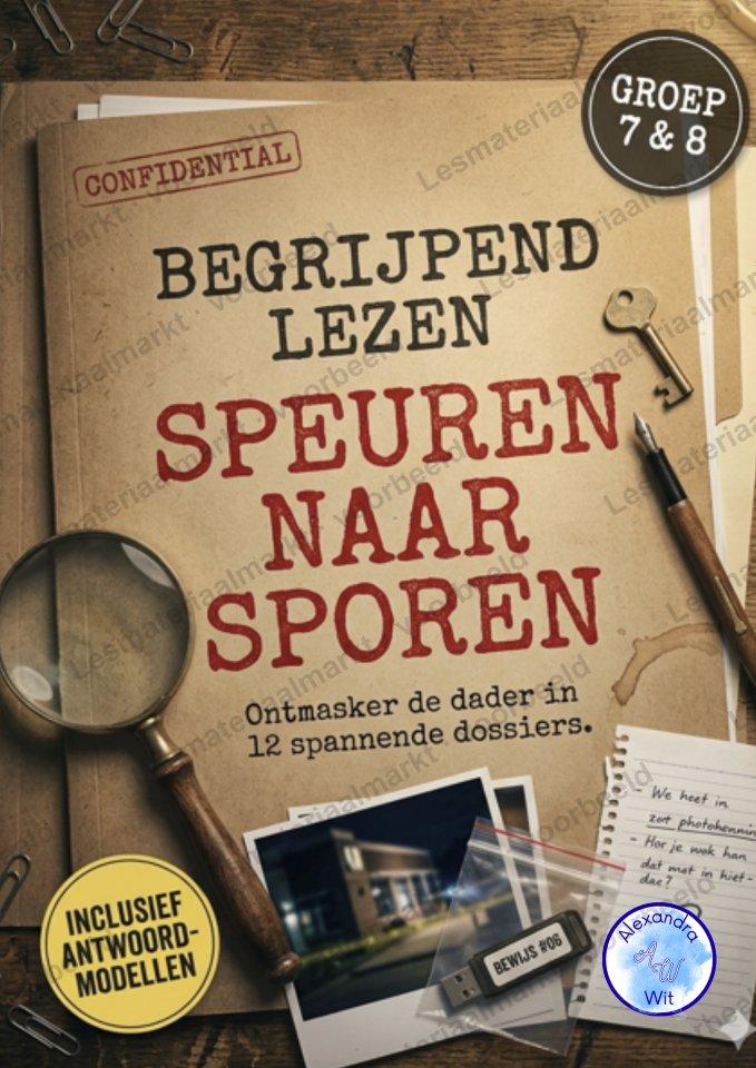 Preview 1 van Begrijpend Lezen: Speuren Naar Sporen (Groep 7-8)