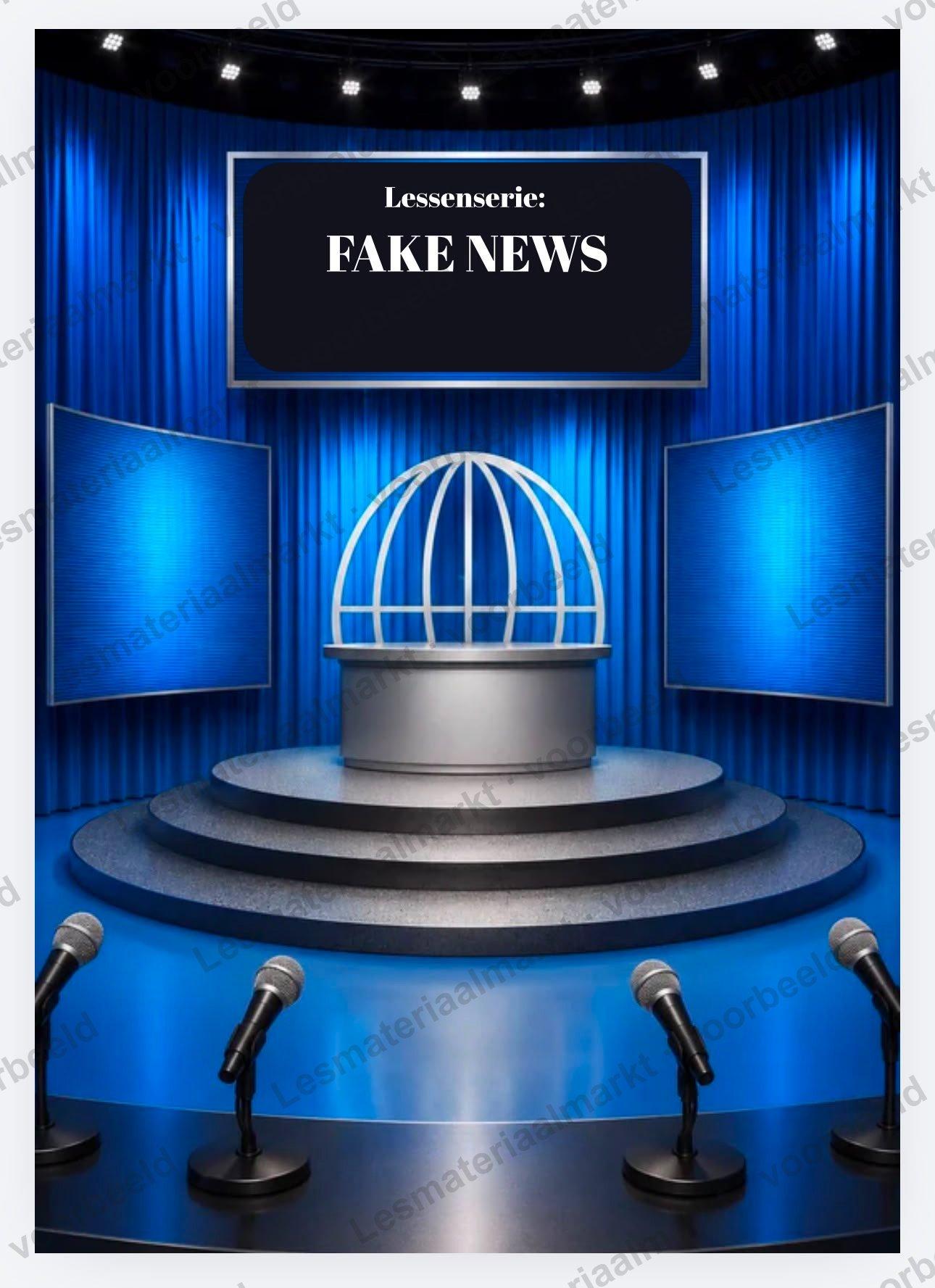 Preview van Lessenserie Lessen Voor De Toekomst FAKE NEWS